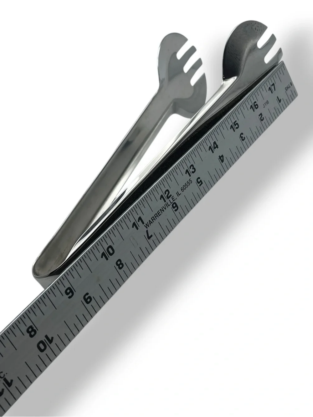 Oneida Stainless Steel Tongs 9.5